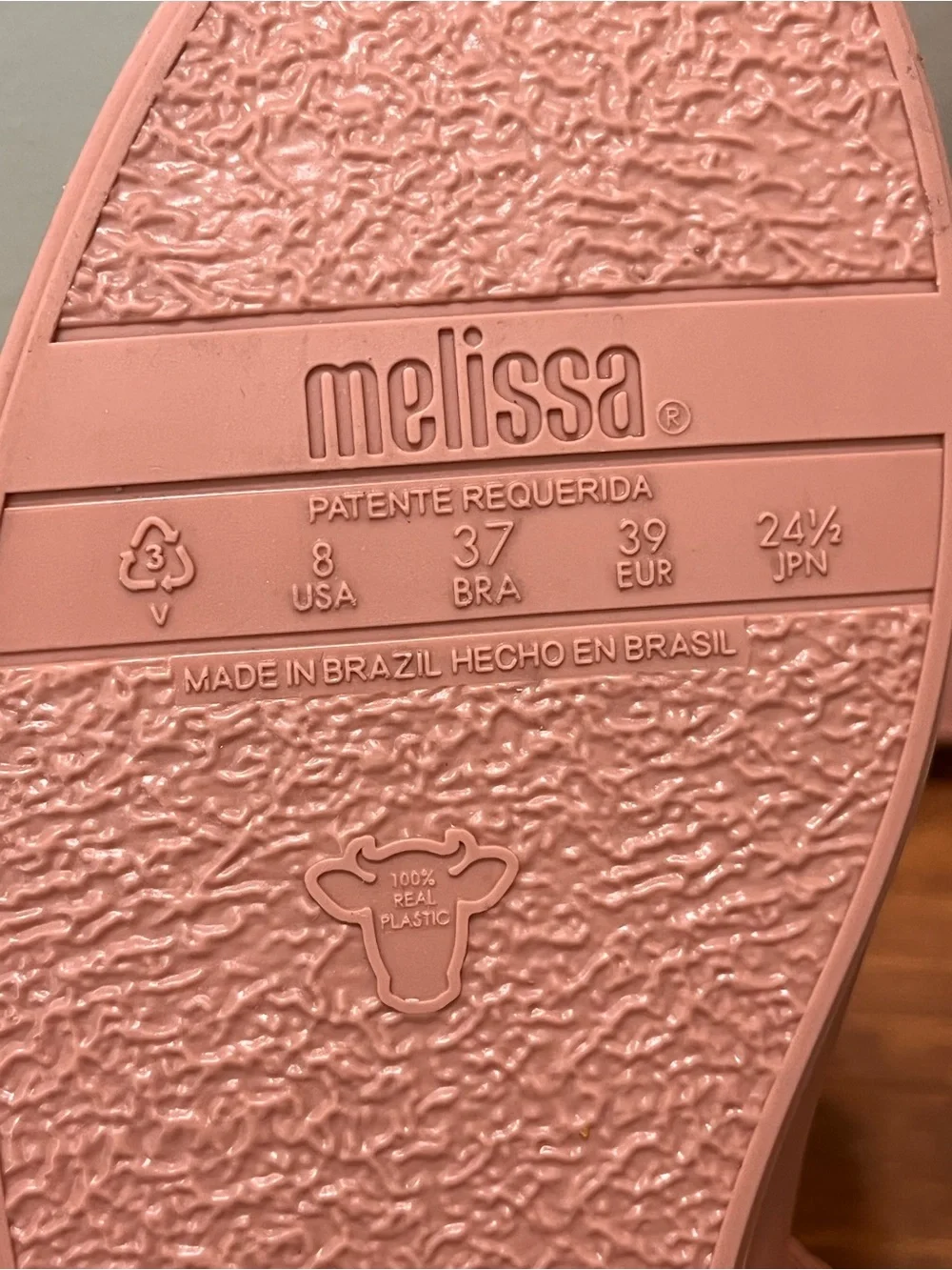 MELISSA Ulitsa Slip On Sneakers Old Rose Size 8